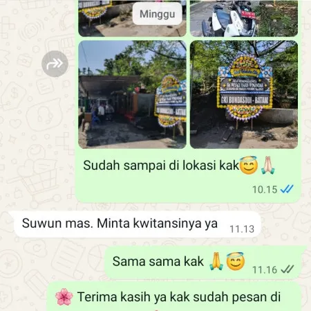 Pengiriman Papan Bunga Duka Rawalumbu