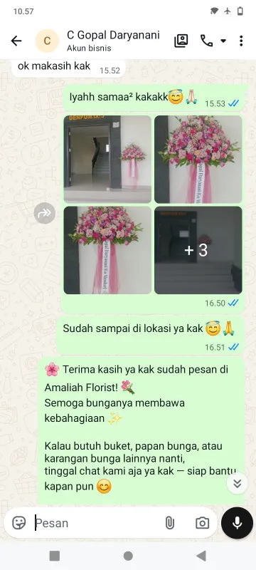 Pengiriman Karangan Bunga Rawalumbu