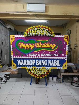 Papan Bunga di Rawalumbu