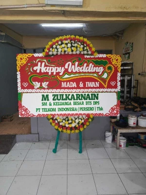 Papan Bunga di Rawalumbu