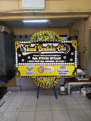 Papan Bunga di Rawalumbu