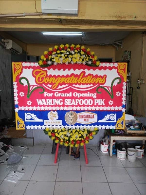Papan Bunga di Rawalumbu